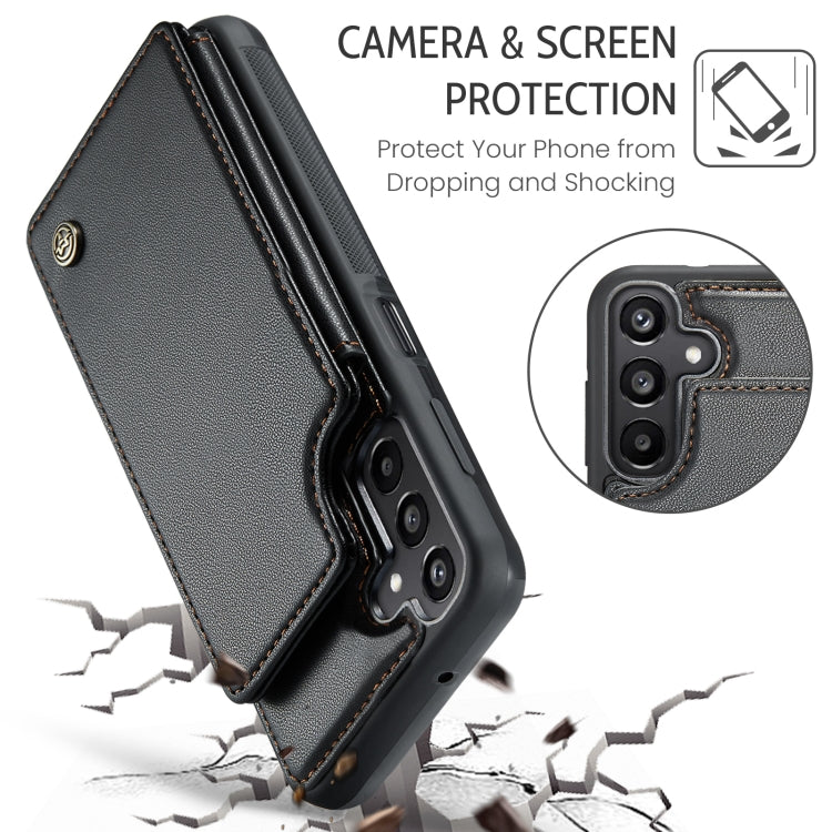 For Samsung Galaxy A16 5G CaseMe C22 Card Slots Holder RFID Anti-theft Phone Case
