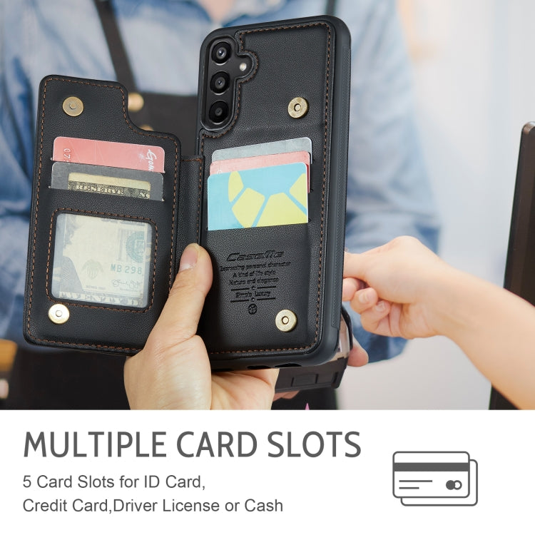 For Samsung Galaxy A16 5G CaseMe C22 Card Slots Holder RFID Anti-theft Phone Case