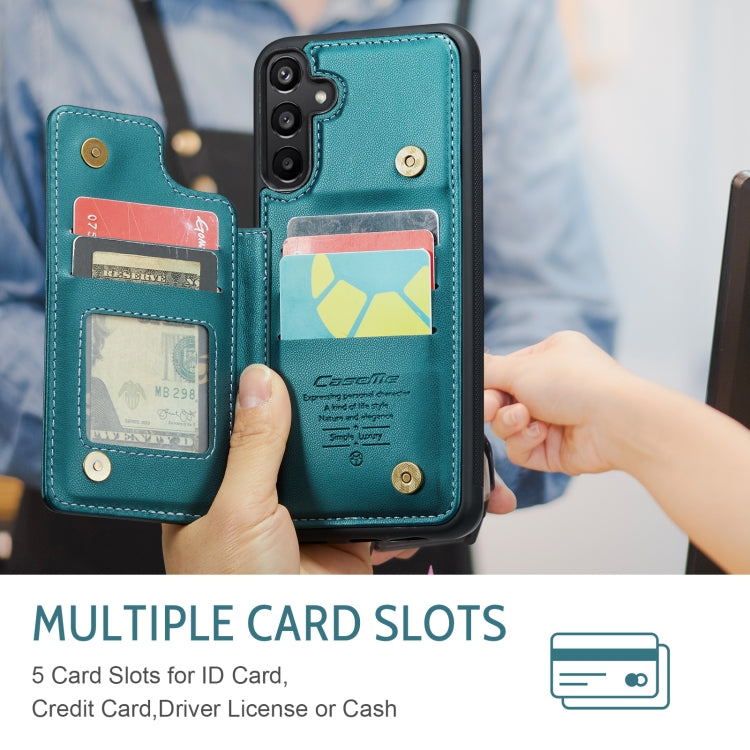 For Samsung Galaxy A16 5G CaseMe C22 Card Slots Holder RFID Anti-theft Phone Case
