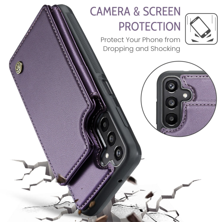 For Samsung Galaxy A16 5G CaseMe C22 Card Slots Holder RFID Anti-theft Phone Case