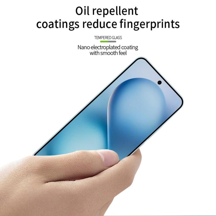For vivo S30 MOFI 9H 3D Explosion-proof Curved Screen Tempered Glass Film - Black