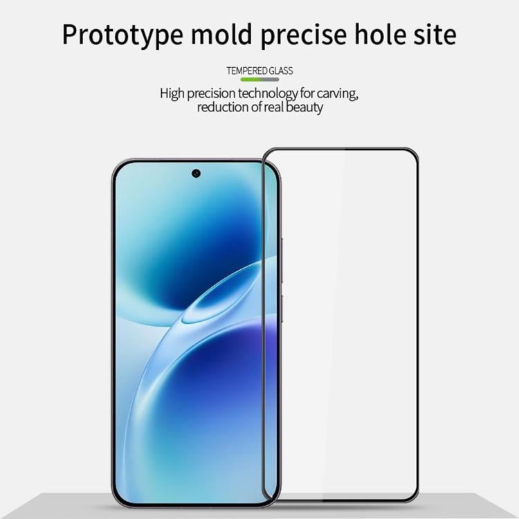 For vivo S50 Pro mini Unlock MOFI 9H 3D Explosion-proof Curved Screen Tempered Glass Film - Black