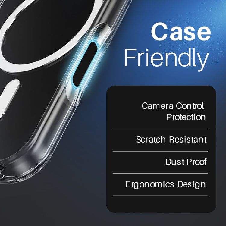 For iPhone 16 / 16 Plus / 16 Pro / 16 Pro Max NORTHJO 2Pcs Camera Control Button Protector Tempered Glass Film