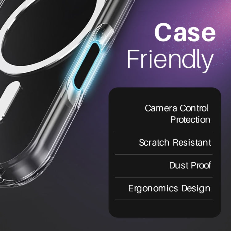For iPhone 16 / 16 Plus / 16 Pro / 16 Pro Max NORTHJO 2Pcs Camera Control Button Protector Tempered Glass Film