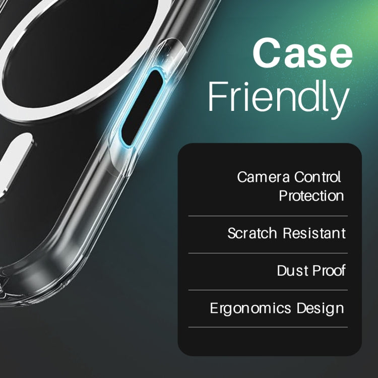 For iPhone 16 / 16 Plus / 16 Pro / 16 Pro Max NORTHJO 2Pcs Camera Control Button Protector Tempered Glass Film