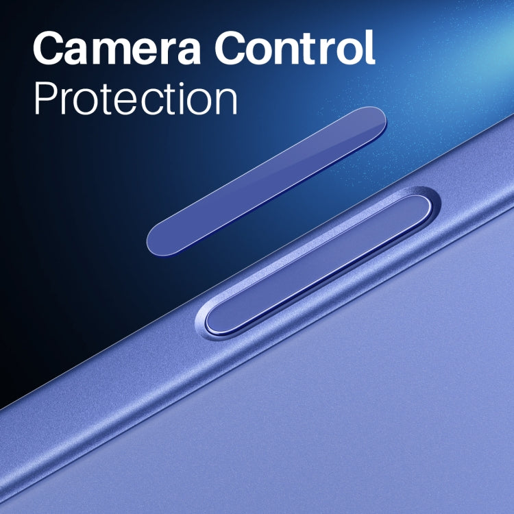 For iPhone 16 / 16 Plus / 16 Pro / 16 Pro Max NORTHJO 2Pcs Camera Control Button Protector Tempered Glass Film