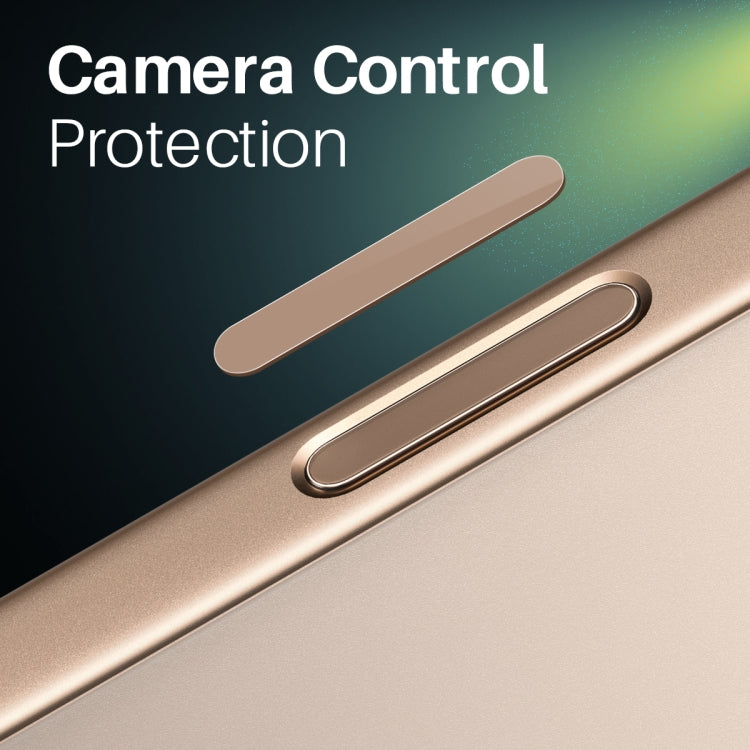 For iPhone 16 / 16 Plus / 16 Pro / 16 Pro Max NORTHJO 2Pcs Camera Control Button Protector Tempered Glass Film