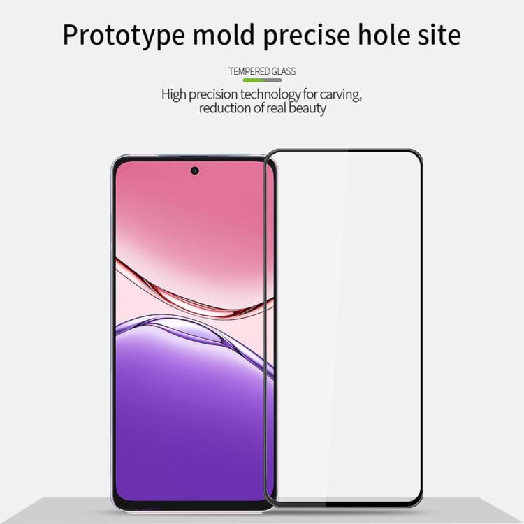 For OPPO A5 Pro 4G / 5G Global MOFI 9H 3D Explosion-proof Curved Screen Tempered Glass Film - Black