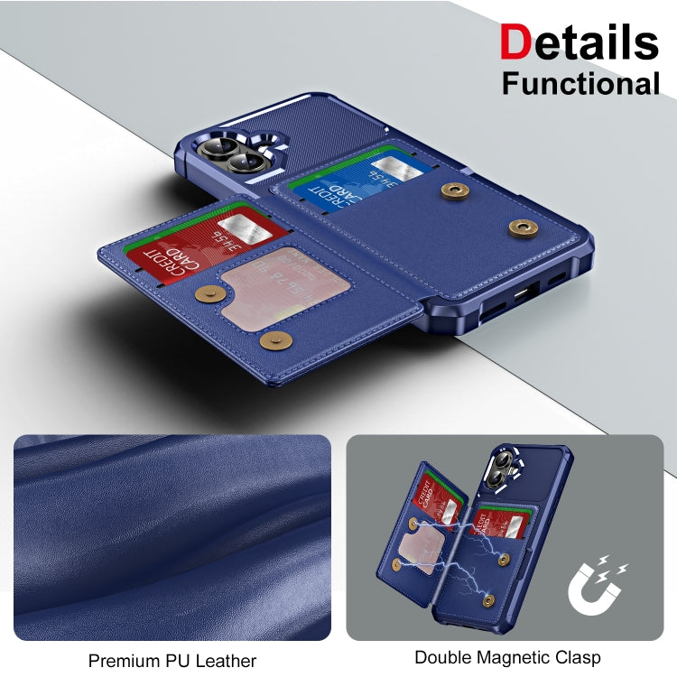 For iPhone 16 ENKAY Hat-Prince Card Slot Wallet TPU Back Leather Phone Case with Lens Film