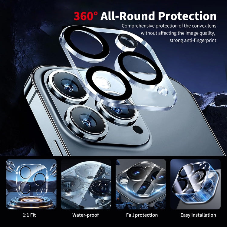 For iPhone 14 Pro Max ENKAY Hat-Prince Card Slot Wallet TPU Back Leather Phone Case with Lens Film