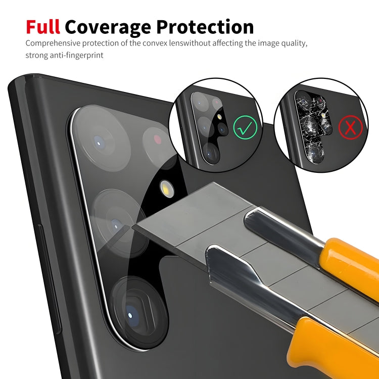 For Samsung Galaxy S24 Ultra 5G ENKAY Hat-Prince Card Slot Wallet TPU Back Leather Phone Case with Lens Film