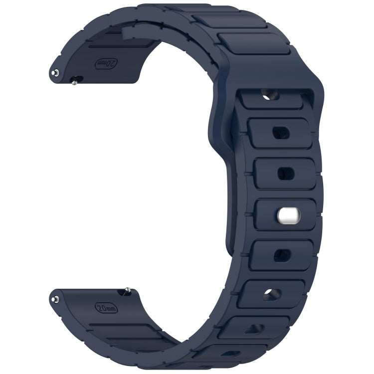 For Amazfit 20mm I-Shaped Silicone Watch Band