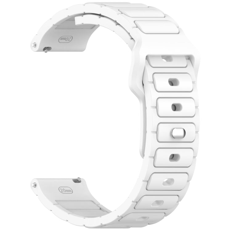 For Garmin 20mm I-Shaped Silicone Watch Band