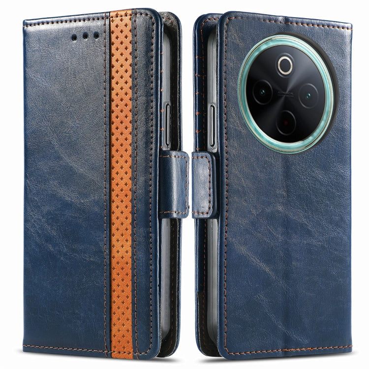 For vivo Y300 Pro CaseNeo Splicing Dual Magnetic Buckle Leather Phone Case