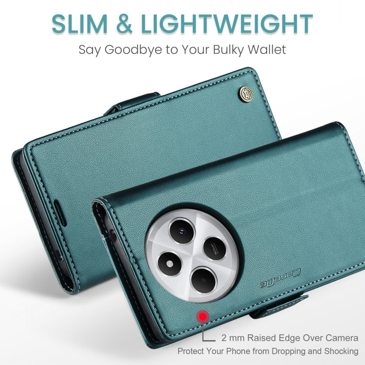 For Redmi 14C CaseMe 023 Butterfly Buckle Litchi Texture RFID Anti-theft Leather Phone Case
