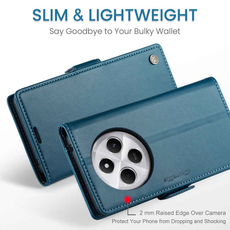 For Redmi 14C CaseMe 023 Butterfly Buckle Litchi Texture RFID Anti-theft Leather Phone Case