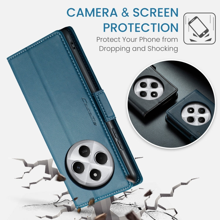 For Redmi 14C CaseMe 023 Butterfly Buckle Litchi Texture RFID Anti-theft Leather Phone Case