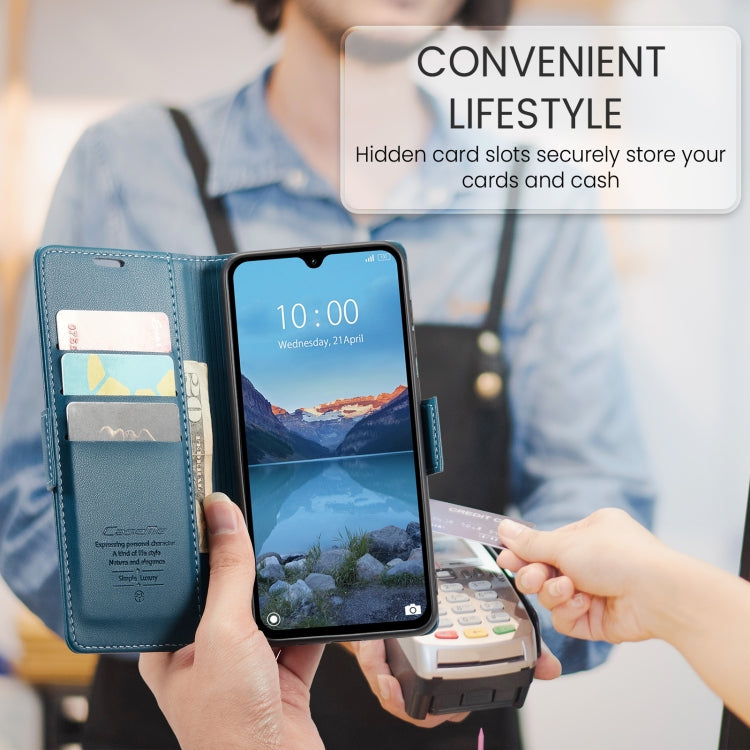 For Redmi 14C CaseMe 023 Butterfly Buckle Litchi Texture RFID Anti-theft Leather Phone Case