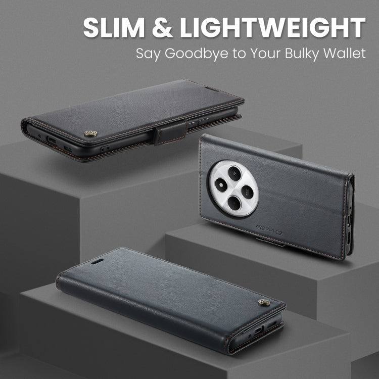 For Redmi 14C CaseMe 023 Butterfly Buckle Litchi Texture RFID Anti-theft Leather Phone Case