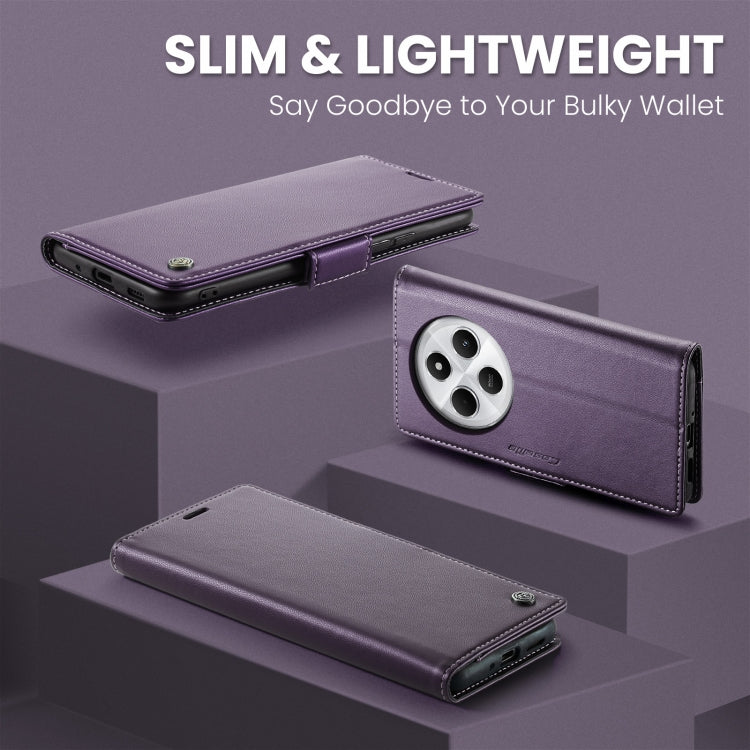 For Redmi 14C CaseMe 023 Butterfly Buckle Litchi Texture RFID Anti-theft Leather Phone Case