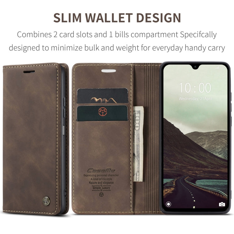 For Redmi 14C CaseMe 013 Multifunctional Horizontal Flip Leather Phone Case