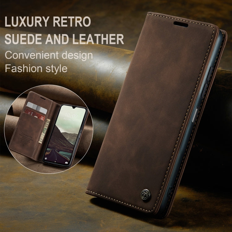 For Redmi 14C CaseMe 013 Multifunctional Horizontal Flip Leather Phone Case