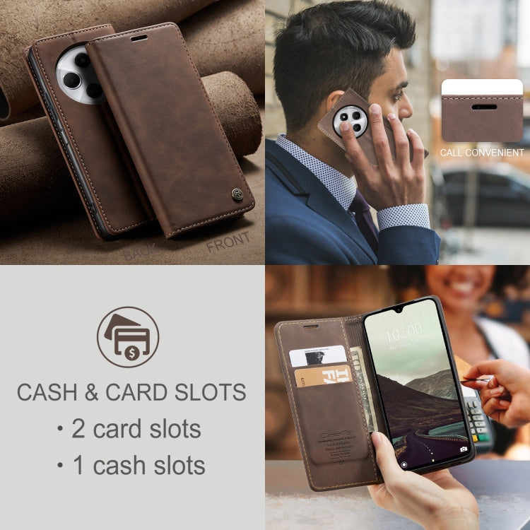 For Redmi 14C CaseMe 013 Multifunctional Horizontal Flip Leather Phone Case