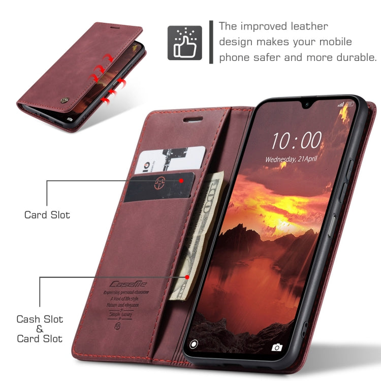 For Redmi 14C CaseMe 013 Multifunctional Horizontal Flip Leather Phone Case