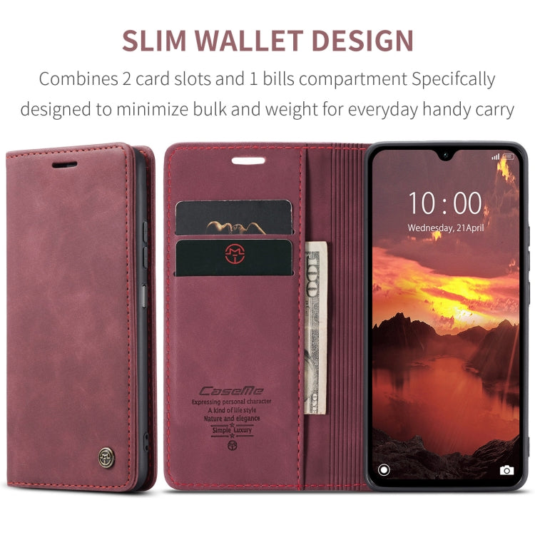 For Redmi 14C CaseMe 013 Multifunctional Horizontal Flip Leather Phone Case