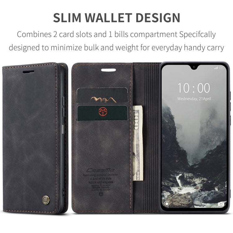 For Redmi 14C CaseMe 013 Multifunctional Horizontal Flip Leather Phone Case