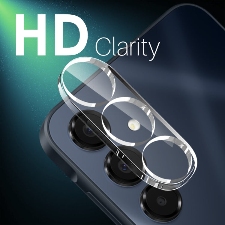 For Samsung Galaxy A16 4G / 5G NORTHJO Camera Lens Protector 3D HD Tempered Glass Film - Clear