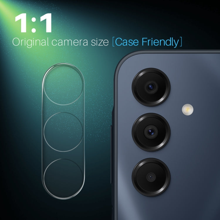 For Samsung Galaxy A16 4G / 5G NORTHJO Camera Lens Protector 3D HD Tempered Glass Film - Clear