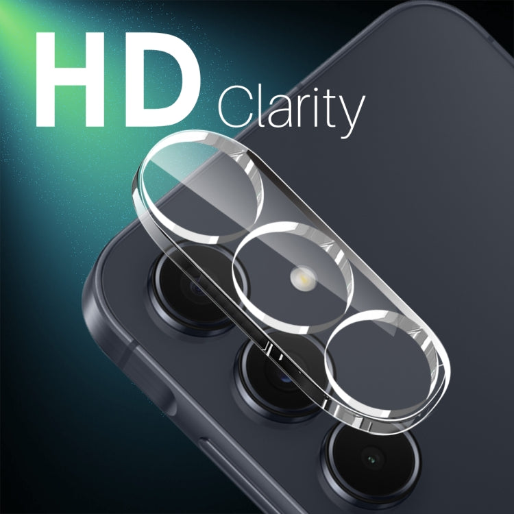 For Samsung Galaxy A55 5G NORTHJO Camera Lens Protector 3D HD Tempered Glass Film - Clear