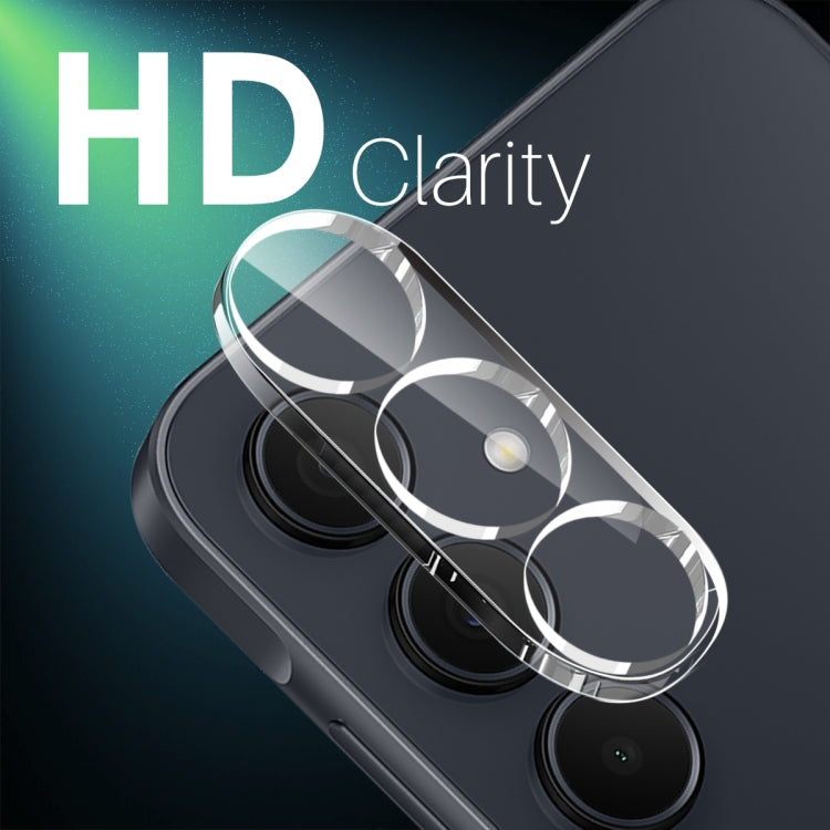 For Samsung Galaxy A35 5G NORTHJO Camera Lens Protector 3D HD Tempered Glass Film - Clear