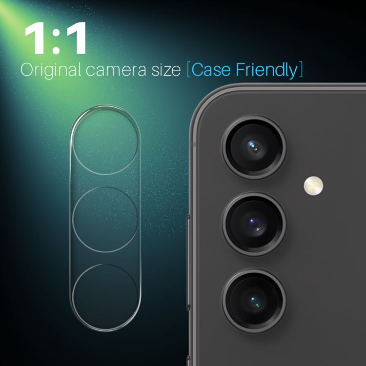 For Samsung Galaxy S23 FE 5G NORTHJO Camera Lens Protector 3D HD Tempered Glass Film - Clear