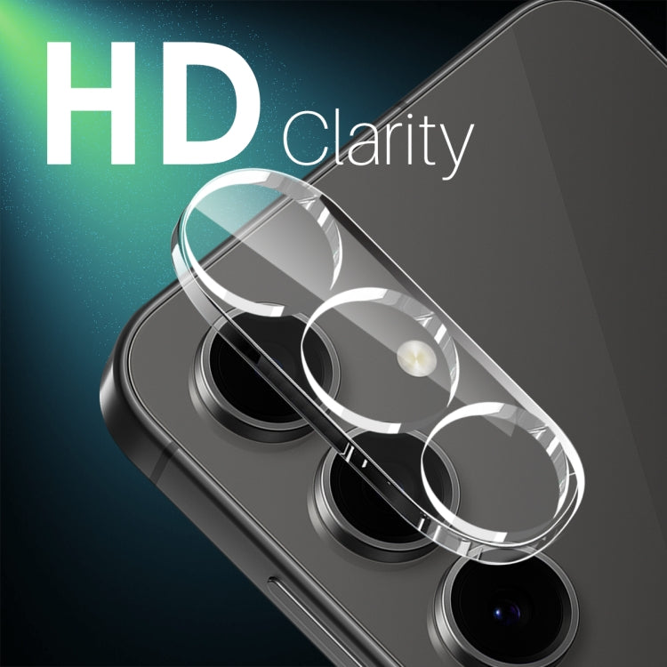 For Samsung Galaxy S25+ 5G NORTHJO Camera Lens Protector 3D HD Tempered Glass Film - Clear