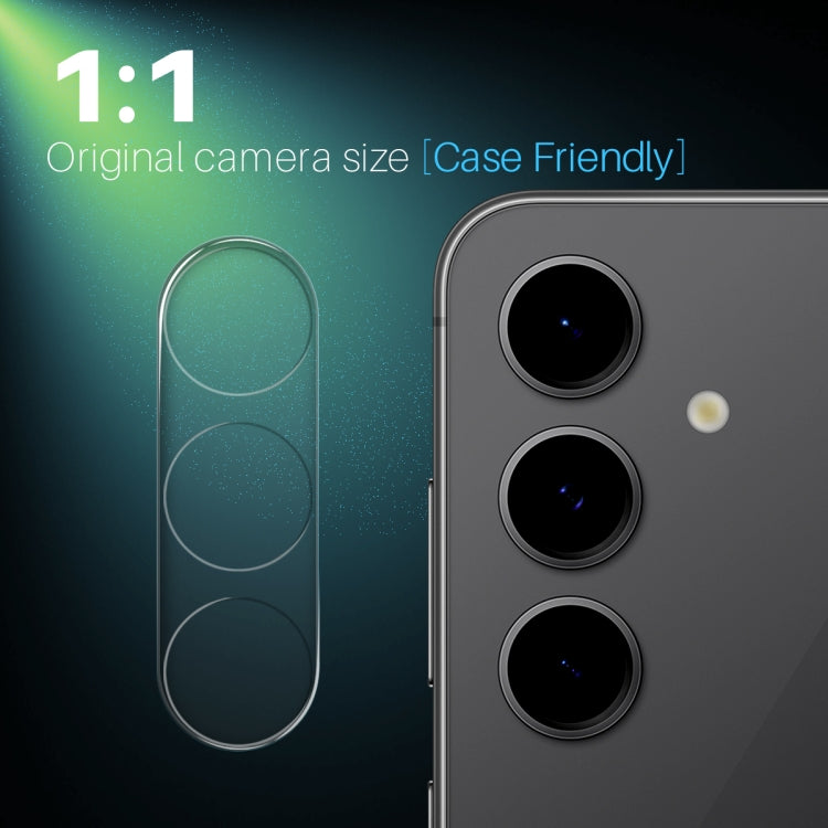 For Samsung Galaxy S25+ 5G NORTHJO Camera Lens Protector 3D HD Tempered Glass Film - Clear