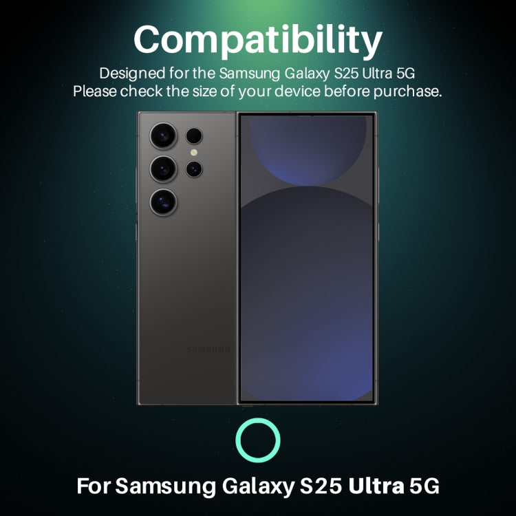 For Samsung Galaxy S25 Ultra 5G NORTHJO Camera Lens Protector 3D HD Tempered Glass Film - Clear
