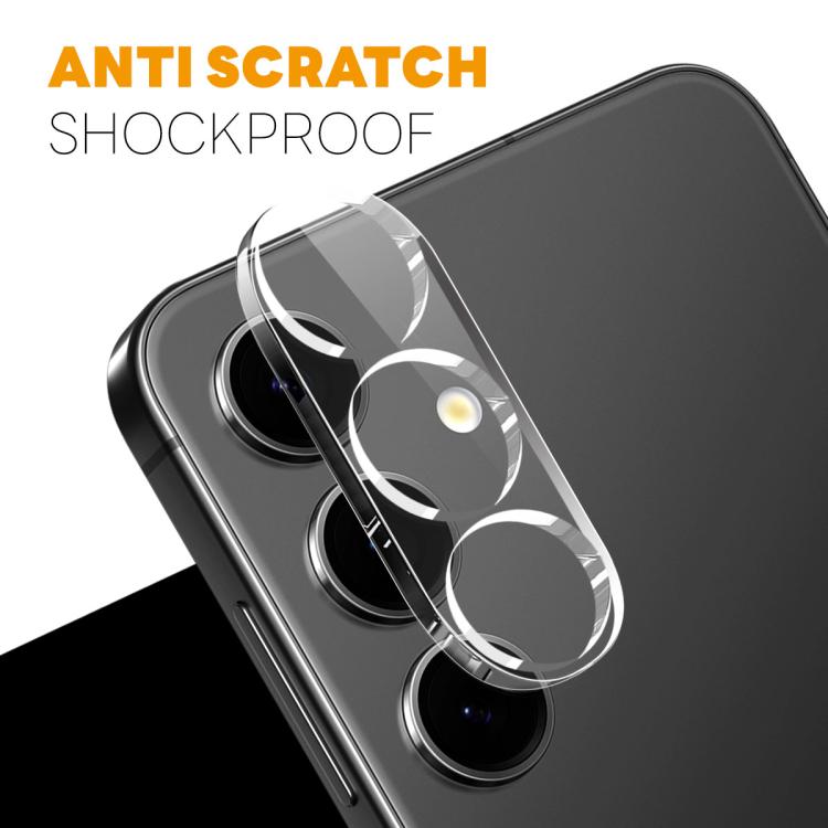 For Samsung Galaxy S25 FE 5G NORTHJO Camera Lens Protector 3D HD Tempered Glass Film - Clear