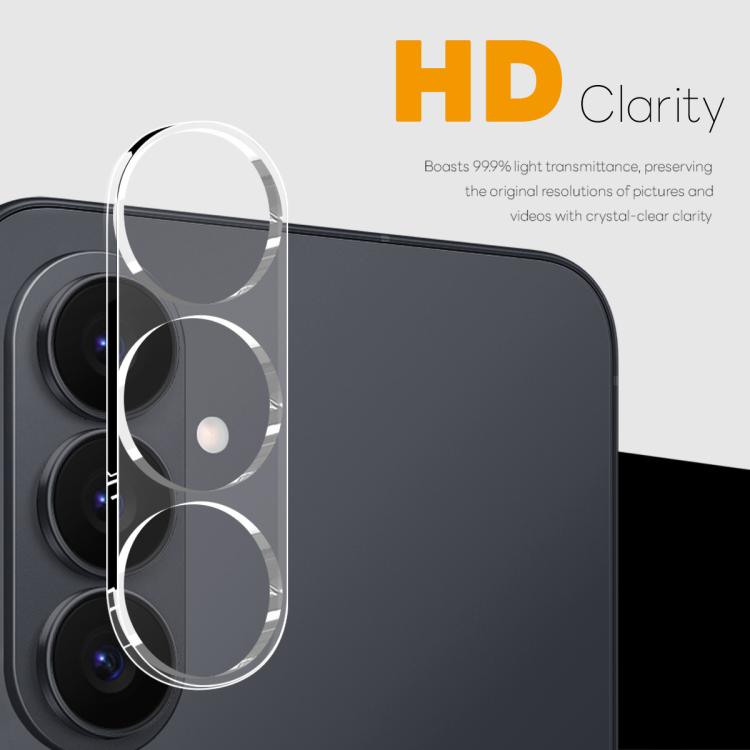 For Samsung Galaxy S26+ 5G NORTHJO Camera Lens Protector 3D HD Tempered Glass Film - Clear