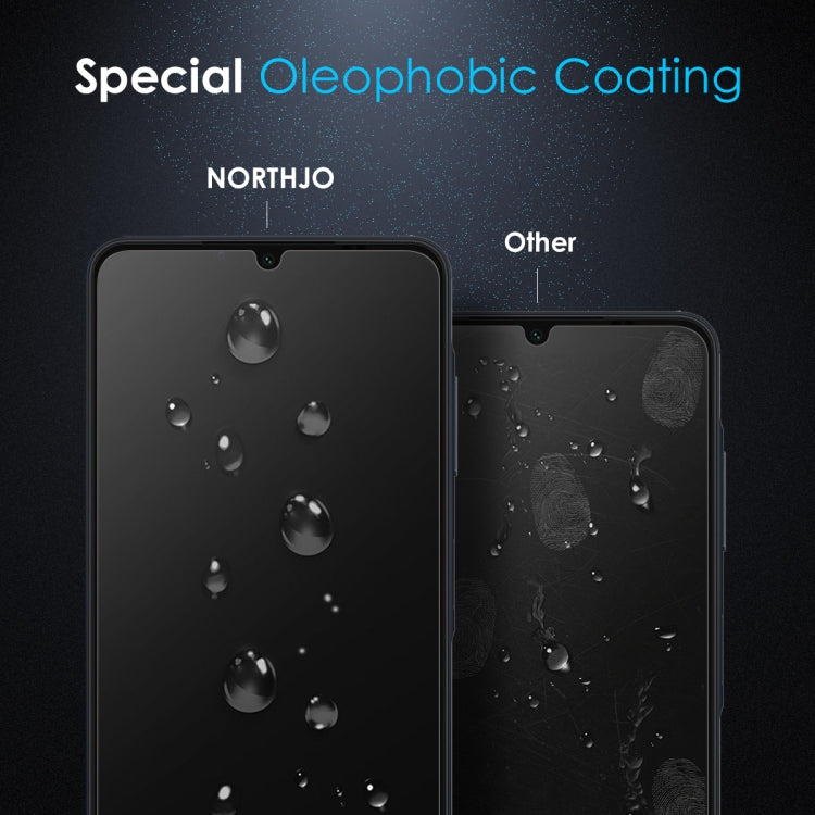 For Samsung Galaxy A06 4G NORTHJO A++ Screen Tempered Glass Film