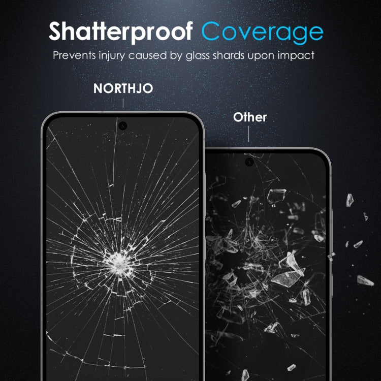 For Samsung Galaxy S24 FE 5G NORTHJO A++ Screen Tempered Glass Film