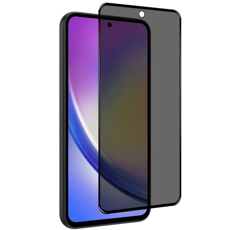 For Samsung Galaxy A35 5G NORTHJO A++ 28 Degree Privacy Full Glue Silk Printing Tempered Glass Film