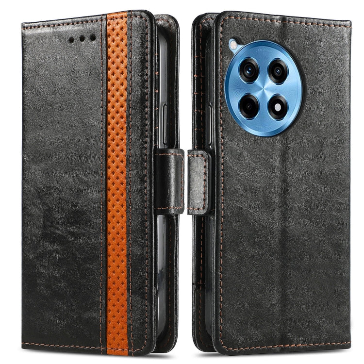 For OnePlus Ace 3 Pro CaseNeo Splicing Dual Magnetic Buckle Leather Phone Case