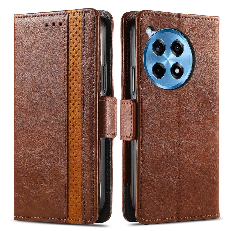 For OnePlus Ace 3 Pro CaseNeo Splicing Dual Magnetic Buckle Leather Phone Case