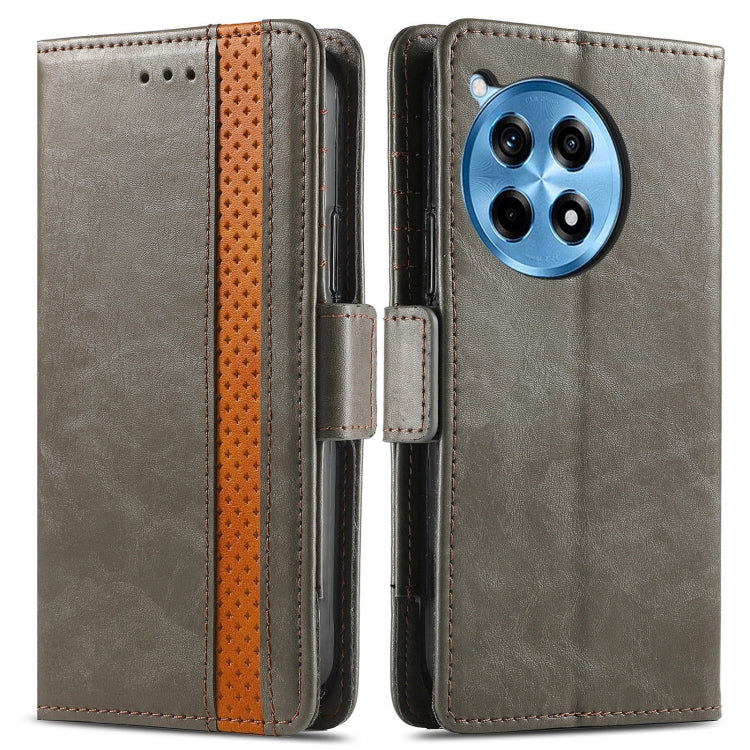 For OnePlus Ace 3 Pro CaseNeo Splicing Dual Magnetic Buckle Leather Phone Case