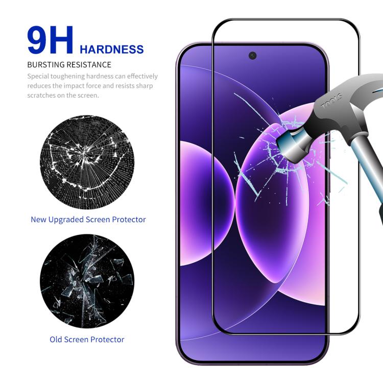 For Xiaomi 17 Pro Max ENKAY Hat-Prince 0.18mm High Aluminum-silicon Tempered Glass Film, Support Ultrasonic Fingerprint Unclock