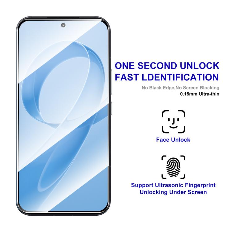 For Redmi K90 Pro Max ENKAY Hat-Prince 0.18mm High Aluminum-silicon Tempered Glass Film, Support Ultrasonic Fingerprint Unclock