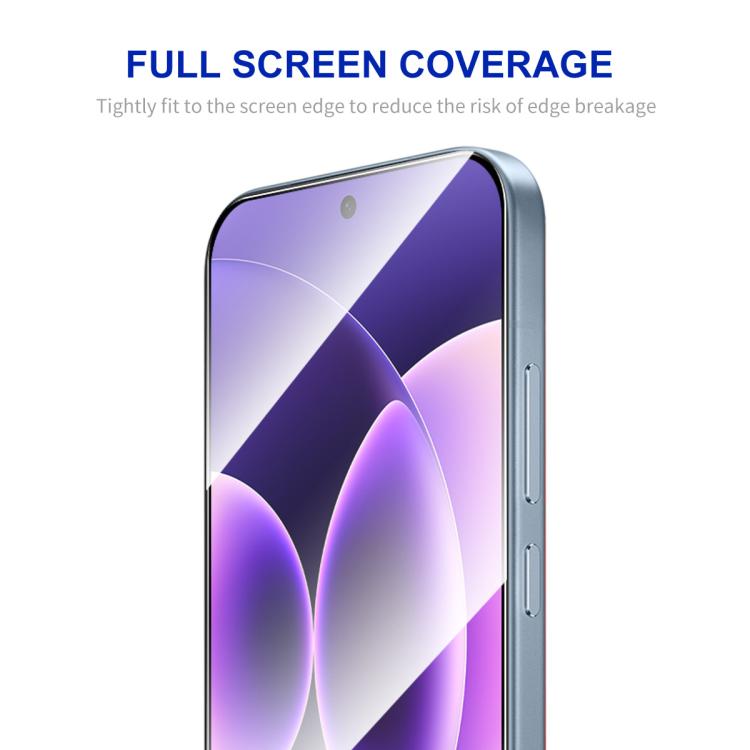 For Xiaomi Poco X8 Pro ENKAY Hat-Prince 0.18mm High Aluminum-silicon Tempered Glass Film, Support Ultrasonic Fingerprint Unclock