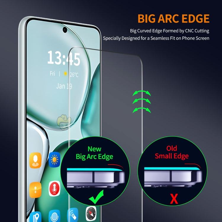 For Redmi K80 / K80 Pro ENKAY 0.18mm High Aluminum-silicon Tempered Glass Film, Support Ultrasonic Fingerprint Unclock